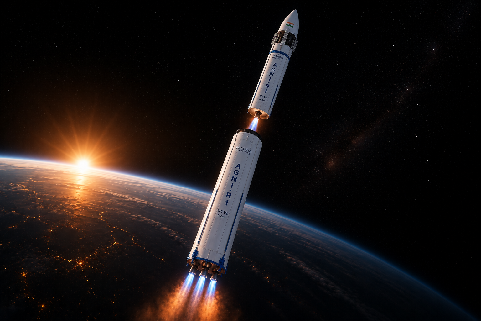 AGNI-R1 advanced reusable launch vehicle
